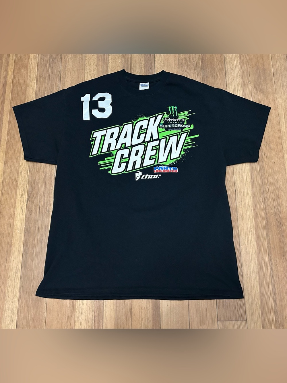 Monster Energy AMA Supercross Track Crew T-Shirt Size XL